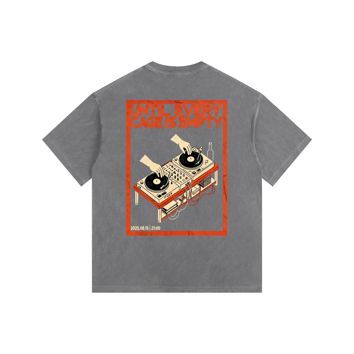 Nacht Vintage Oversized Tee