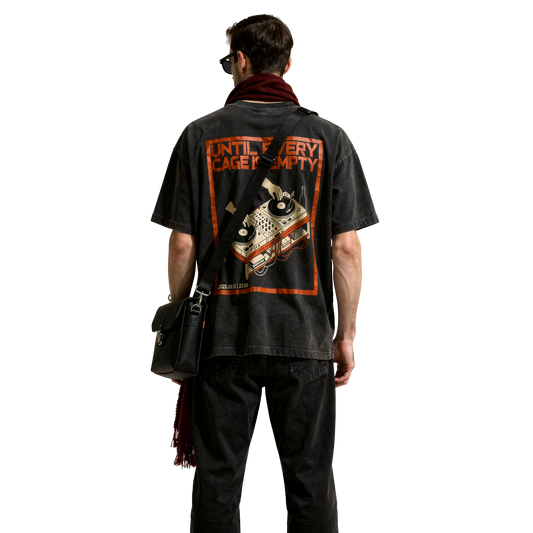 Nacht Vintage Oversized Tee