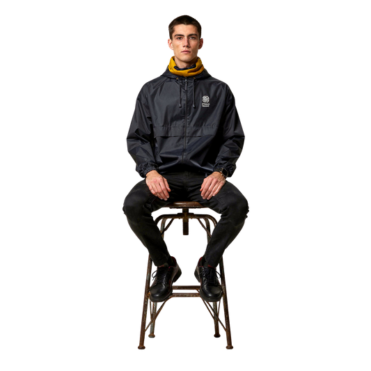 TRANSIT SHELL — Black Windbreaker