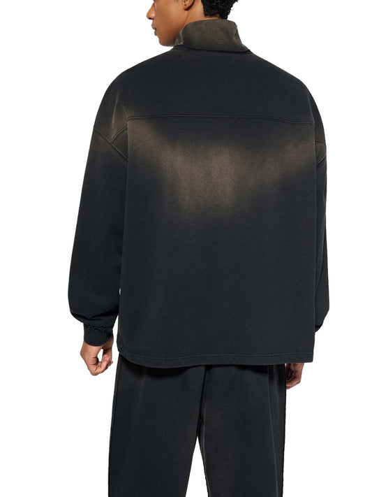 AFTERHOURS ZIP — Washed Black