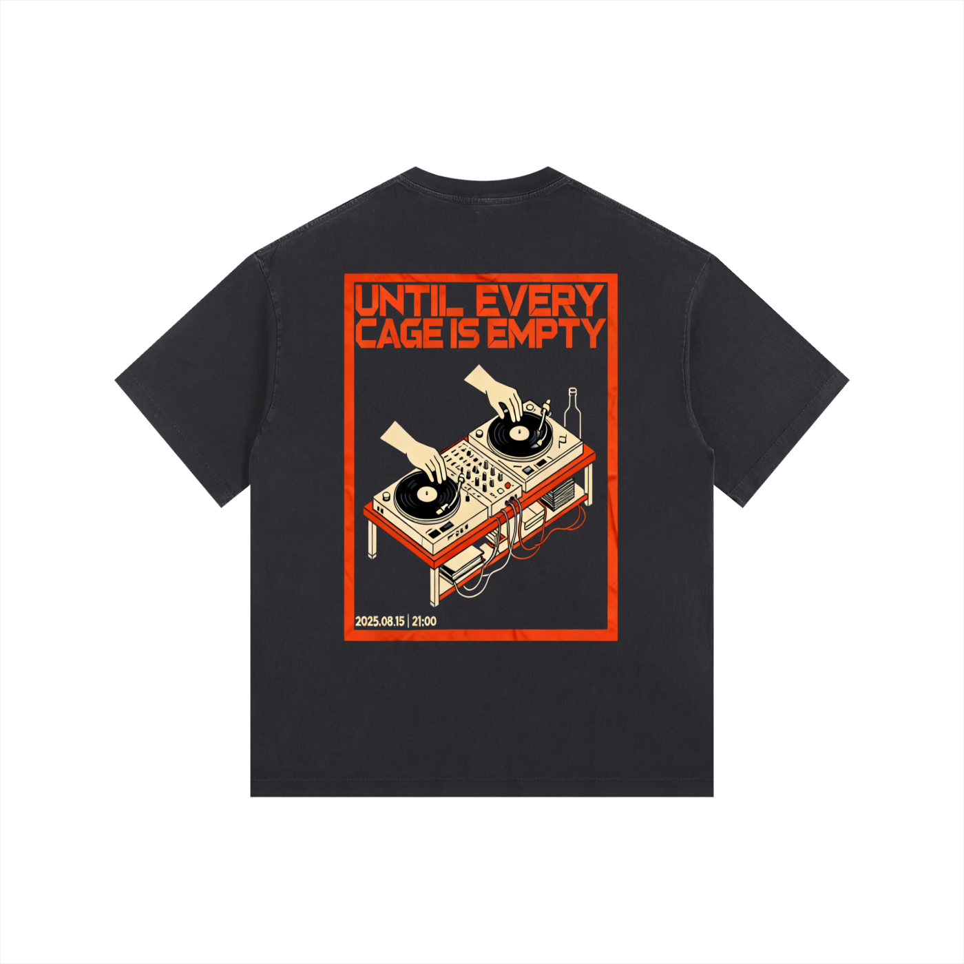 Nacht Vintage Oversized Tee