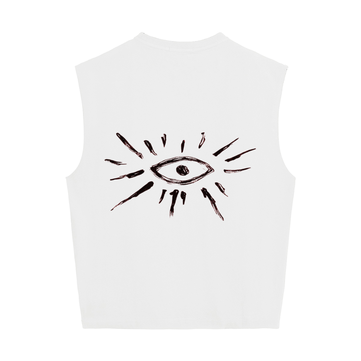 Unisex Cropped Boxy Tank Top