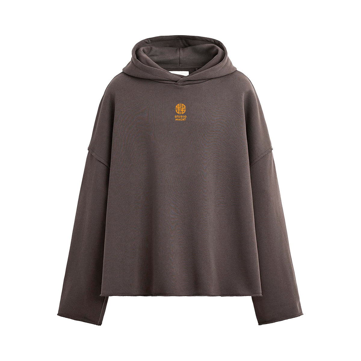 STUDIO NACHT — NO SIGNAL BOXY HOODIE