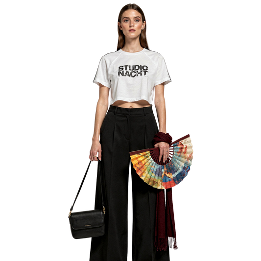 Taped Cooling Performance Crop Top