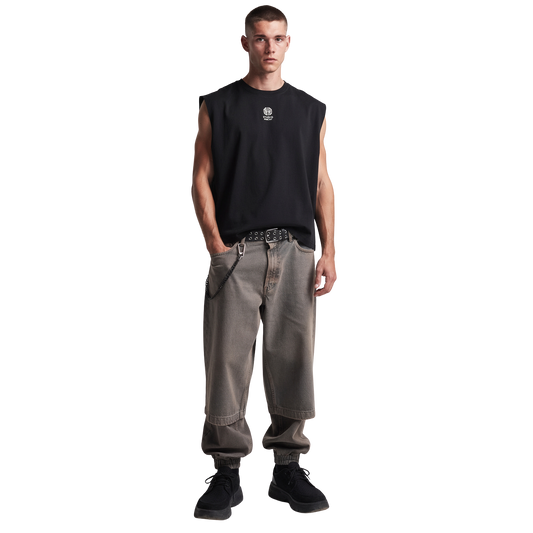 Unisex Cropped Boxy Tank Top