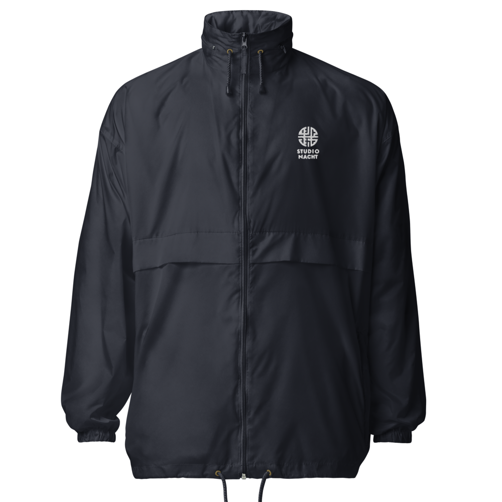 TRANSIT SHELL — Black Windbreaker